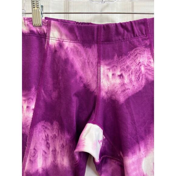 Nike Women S Pro Combat Dri-Fit Tie Dye Workout Leggings Gym Athletic Sports - Picture 3 of 6